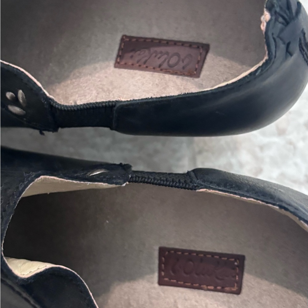 OluKai Black Ankle Boots